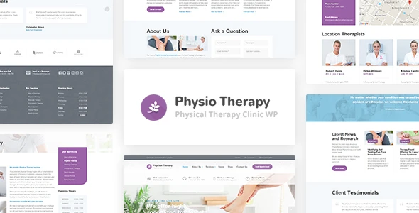 Physio – Physical Therapy & Physiotherapy WP Theme
