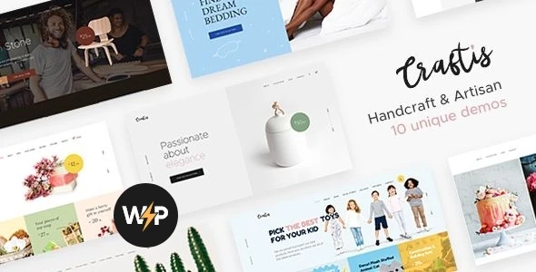 Craftis – Handmade, Handcraft & Artisan WordPress Theme + WCFM