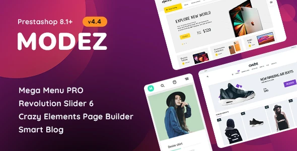 MODEZ – Responsive Prestashop Theme